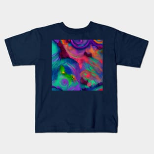 Colorful artistic shapes Kids T-Shirt